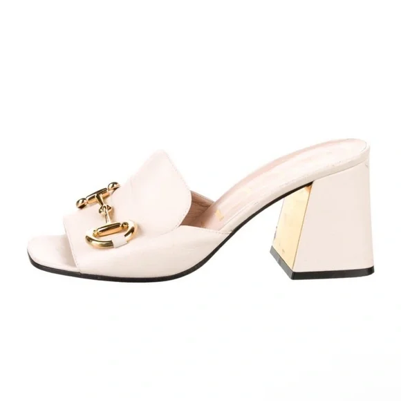 Gucci Leather Mules - Picture 2 of 6